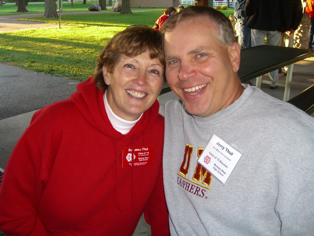 Sue Miller with Husband Jerry Thul